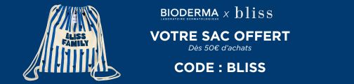 Offre Bliss x Bioderma Sac offert