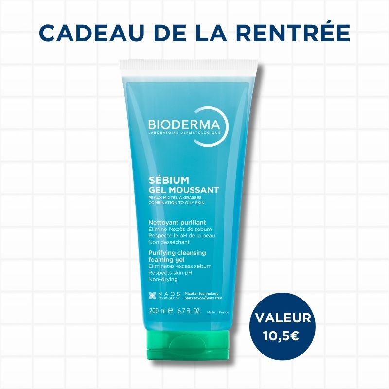 Gel moussant offert