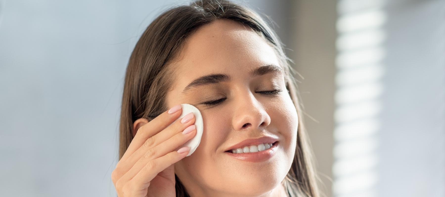 Nettoyage visage peau sensible