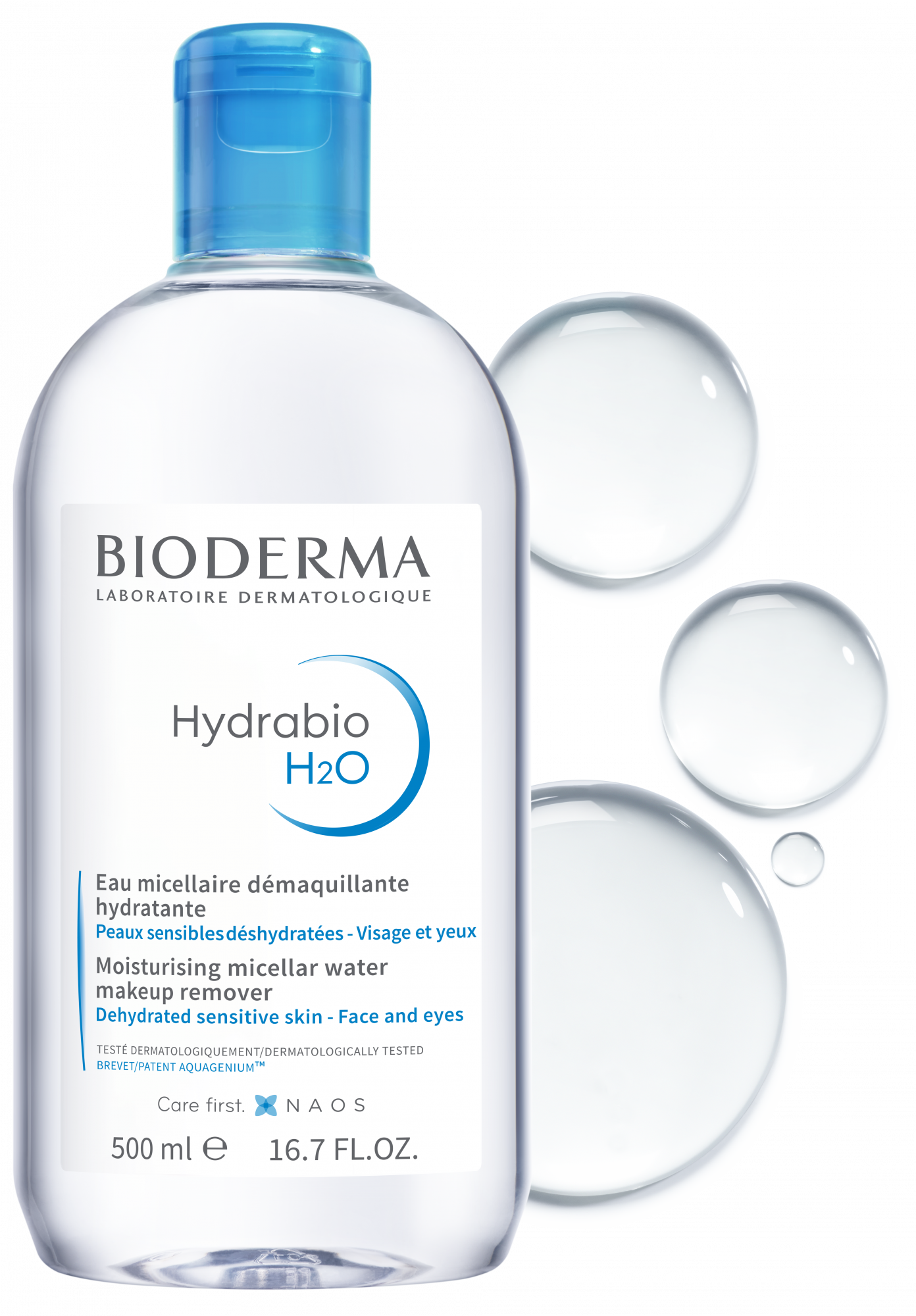Hydrabio H2O  Eau micellaire démaquillante - Peau déshydratée