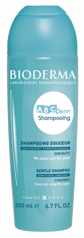 BIODERMA photo produit, ABCDerm Shampooing 200ml, shampooing bébé