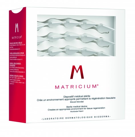 BIODERMA photo produit, MATRICIUM coffret 30 x 1ml traitement renouvellement cellulaire