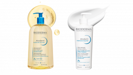 Atoderm Huile de douche et Atoderm Intensive Baume