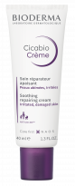 BIODERMA photo produit, Cicabio Crème 40ml crème reparatrice peau irritée