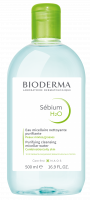 BIODERMA photo produit, Sebium H2O F500ml  eau micellaire peau grasse