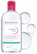 BIODERMA photo produit, Crealine H2O F500ml Pompe inversée  eau micellaire peau sensible